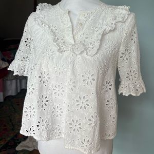 Zara size XS White blouse